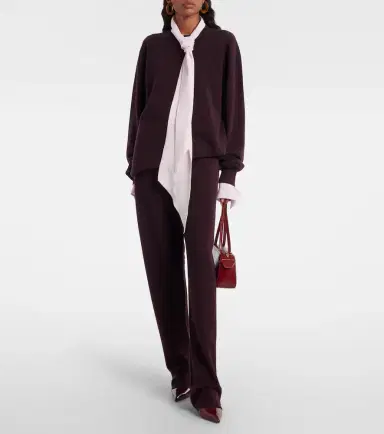 Extreme Cashmere Rush cashmere-blend straight pants | Thumbnail 2 Extreme Cashmere Rush cashmere-blend straight pants | Thumbnail 2