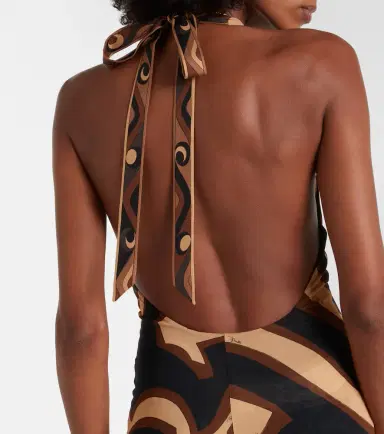Pucci Labirinto muslin jersey midi dress | Thumbnail 5 Pucci Labirinto muslin jersey midi dress | Thumbnail 5
