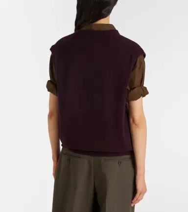 Extreme Cashmere n°243 Spencer cashmere-blend sweater vest | Thumbnail 6 Extreme Cashmere n°243 Spencer cashmere-blend sweater vest | Thumbnail 6
