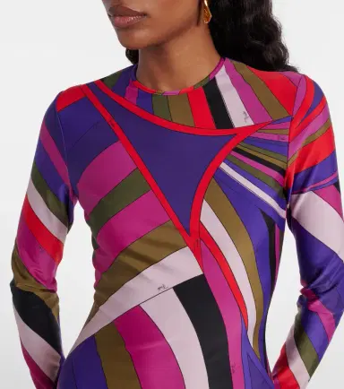 Pucci Printed jersey minidress | Thumbnail 5 Pucci Printed jersey minidress | Thumbnail 5