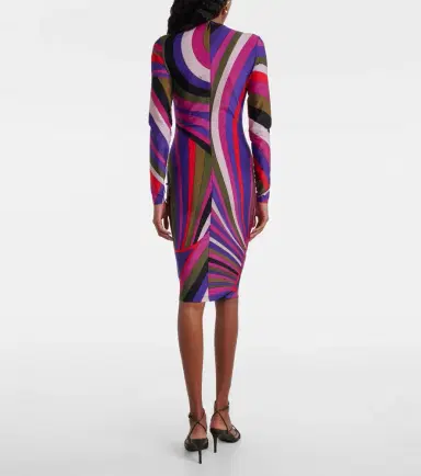 Pucci Printed jersey minidress | Thumbnail 6 Pucci Printed jersey minidress | Thumbnail 6