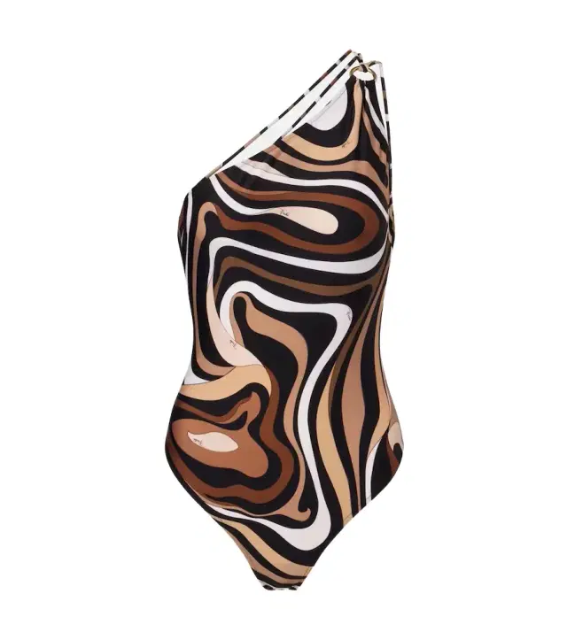 Marmo one-shoulder swimsuit Marmo one-shoulder swimsuit