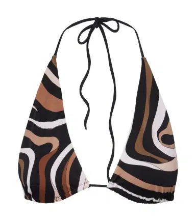Pucci Marmo triangle bikini top | Thumbnail 1 Pucci Marmo triangle bikini top | Thumbnail 1
