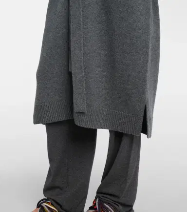 Extreme Cashmere N°105 Coat belted cashmere wrap cardigan | Thumbnail 4 Extreme Cashmere N°105 Coat belted cashmere wrap cardigan | Thumbnail 4
