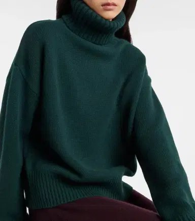 Extreme Cashmere Crop Xtra cashmere turtleneck sweater | Thumbnail 3 Extreme Cashmere Crop Xtra cashmere turtleneck sweater | Thumbnail 3