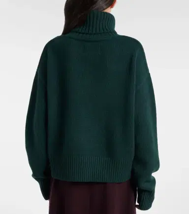 Extreme Cashmere Crop Xtra cashmere turtleneck sweater | Thumbnail 4 Extreme Cashmere Crop Xtra cashmere turtleneck sweater | Thumbnail 4