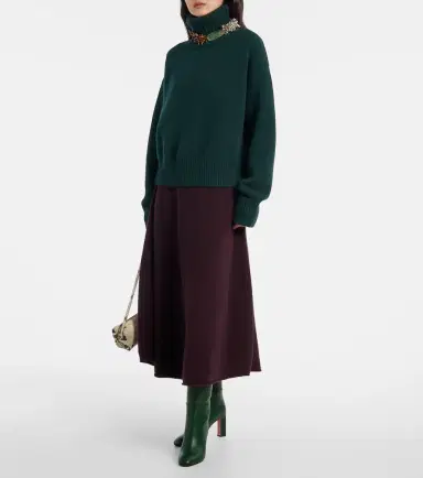 Extreme Cashmere Crop Xtra cashmere turtleneck sweater | Thumbnail 5 Extreme Cashmere Crop Xtra cashmere turtleneck sweater | Thumbnail 5