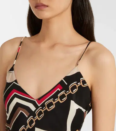 Pucci Istrice silk slip dress | Thumbnail 5 Pucci Istrice silk slip dress | Thumbnail 5