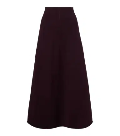Extreme Cashmere N°388 Ease cashmere-blend maxi skirt | Thumbnail 1 Extreme Cashmere N°388 Ease cashmere-blend maxi skirt | Thumbnail 1