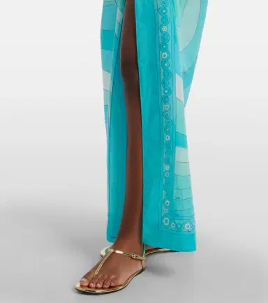 Pucci Iride cotton beach cover-up | Thumbnail 5 Pucci Iride cotton beach cover-up | Thumbnail 5