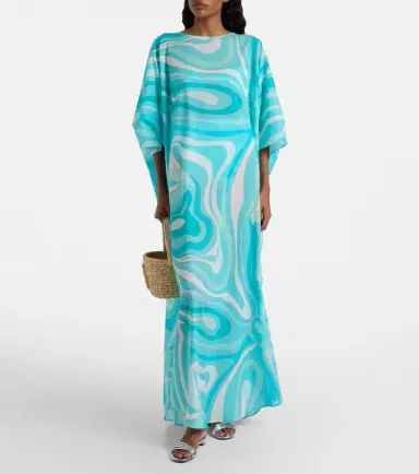 Pucci Marmo cotton kaftan | Thumbnail 3 Pucci Marmo cotton kaftan | Thumbnail 3