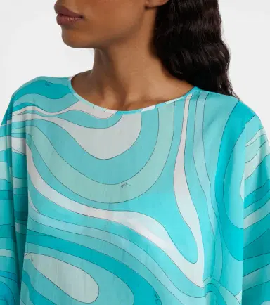 Pucci Marmo cotton kaftan | Thumbnail 4 Pucci Marmo cotton kaftan | Thumbnail 4