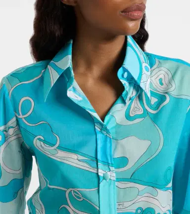 Pucci Orchidee cotton shirt | Thumbnail 3 Pucci Orchidee cotton shirt | Thumbnail 3