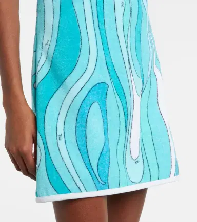 Pucci Iride halterneck cotton terry minidress | Thumbnail 5 Pucci Iride halterneck cotton terry minidress | Thumbnail 5