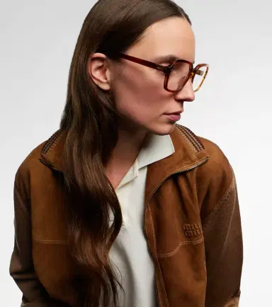 Miu Miu Logo square glasses | Thumbnail 6 Miu Miu Logo square glasses | Thumbnail 6
