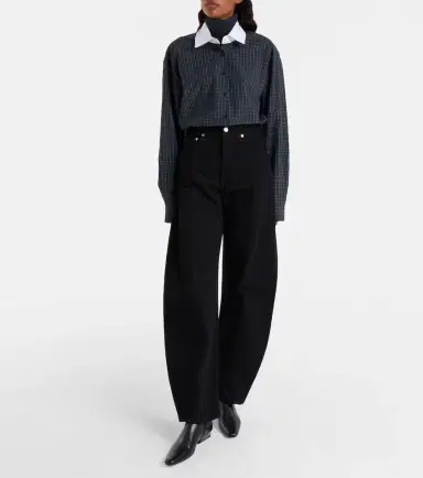AGOLDE Luna Pieced mid-rise barrel-leg jeans | Thumbnail 2 AGOLDE Luna Pieced mid-rise barrel-leg jeans | Thumbnail 2