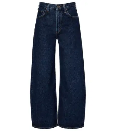 AGOLDE Low Curve cropped mid-rise barrel-leg jeans | Thumbnail 1 AGOLDE Low Curve cropped mid-rise barrel-leg jeans | Thumbnail 1