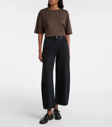 AGOLDE Low Curve cropped mid-rise barrel-leg jeans | Thumbnail 4 AGOLDE Low Curve cropped mid-rise barrel-leg jeans | Thumbnail 4