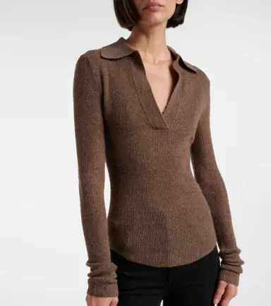 Citizens of Humanity Simone wool and cashmere polo sweater | Thumbnail 3 Citizens of Humanity Simone wool and cashmere polo sweater | Thumbnail 3