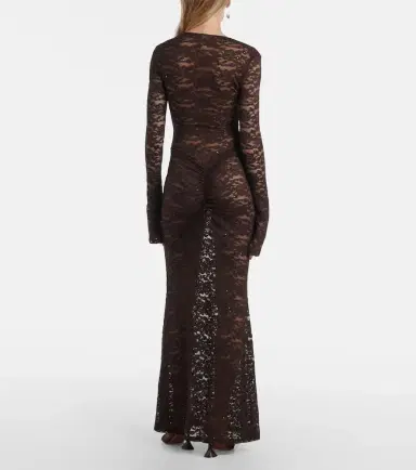 Bananhot Tyler floral lace maxi dress | Thumbnail 3 Bananhot Tyler floral lace maxi dress | Thumbnail 3