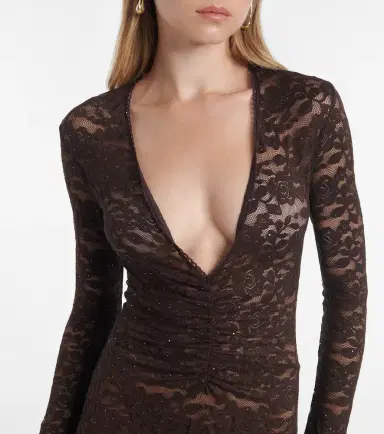 Bananhot Tyler floral lace maxi dress | Thumbnail 4 Bananhot Tyler floral lace maxi dress | Thumbnail 4