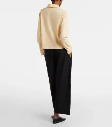 Leset Kyoto cropped cotton wide-leg pants | Thumbnail 6 Leset Kyoto cropped cotton wide-leg pants | Thumbnail 6