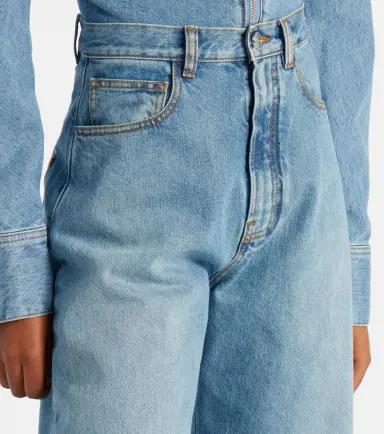 Alaïa Alaïa High-rise barrel-leg jeans | Thumbnail 4 Alaïa Alaïa High-rise barrel-leg jeans | Thumbnail 4
