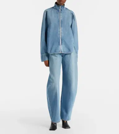 Alaïa Alaïa High-rise barrel-leg jeans | Thumbnail 5 Alaïa Alaïa High-rise barrel-leg jeans | Thumbnail 5