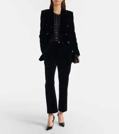 Polo Ralph Lauren Sequined mesh and jersey bodysuit | Thumbnail 3 Polo Ralph Lauren Sequined mesh and jersey bodysuit | Thumbnail 3
