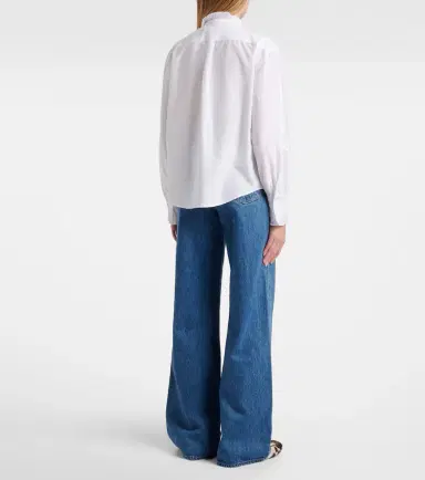 Polo Ralph Lauren Ruffled cotton and silk blouse | Thumbnail 5 Polo Ralph Lauren Ruffled cotton and silk blouse | Thumbnail 5