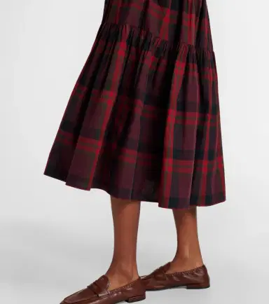 Polo Ralph Lauren Belted plaid cotton-blend shirt dress | Thumbnail 5 Polo Ralph Lauren Belted plaid cotton-blend shirt dress | Thumbnail 5
