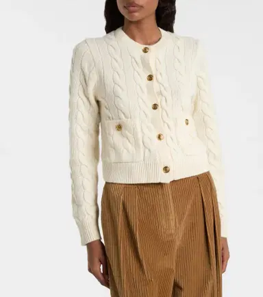 Polo Ralph Lauren Cable-knit wool and cashmere cardigan | Thumbnail 2 Polo Ralph Lauren Cable-knit wool and cashmere cardigan | Thumbnail 2