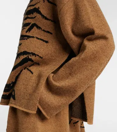 Alaia Alaïa Jacquard turtleneck sweater | Thumbnail 3 Alaia Alaïa Jacquard turtleneck sweater | Thumbnail 3