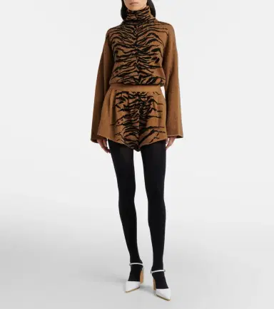 Alaia Alaïa Jacquard turtleneck sweater | Thumbnail 5 Alaia Alaïa Jacquard turtleneck sweater | Thumbnail 5
