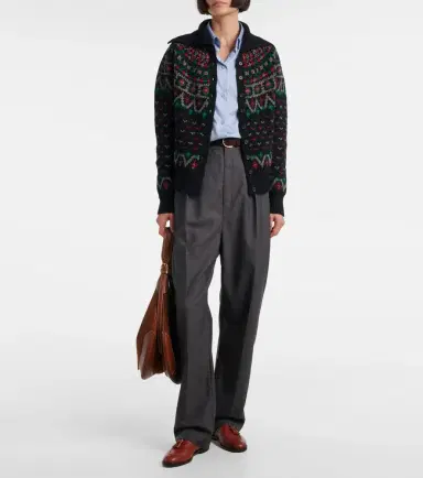 Polo Ralph Lauren Wool and cotton-blend cardigan | Thumbnail 3 Polo Ralph Lauren Wool and cotton-blend cardigan | Thumbnail 3