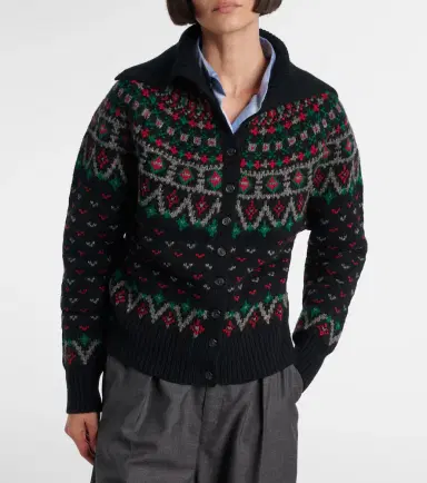 Polo Ralph Lauren Wool and cotton-blend cardigan | Thumbnail 4 Polo Ralph Lauren Wool and cotton-blend cardigan | Thumbnail 4