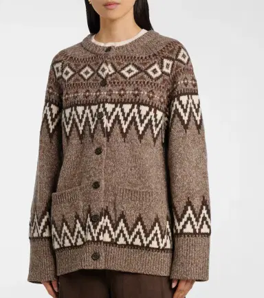 Polo Ralph Lauren Fair Isle jacquard wool-blend cardigan | Thumbnail 3 Polo Ralph Lauren Fair Isle jacquard wool-blend cardigan | Thumbnail 3