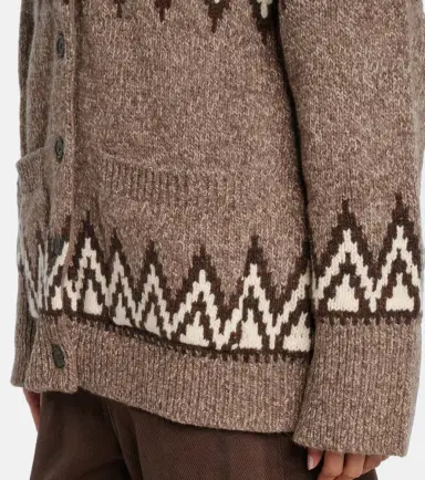 Polo Ralph Lauren Fair Isle jacquard wool-blend cardigan | Thumbnail 4 Polo Ralph Lauren Fair Isle jacquard wool-blend cardigan | Thumbnail 4