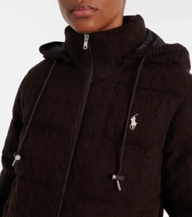 Polo Ralph Lauren Cable-knit wool and cashmere puffer jacket | Thumbnail 5 Polo Ralph Lauren Cable-knit wool and cashmere puffer jacket | Thumbnail 5