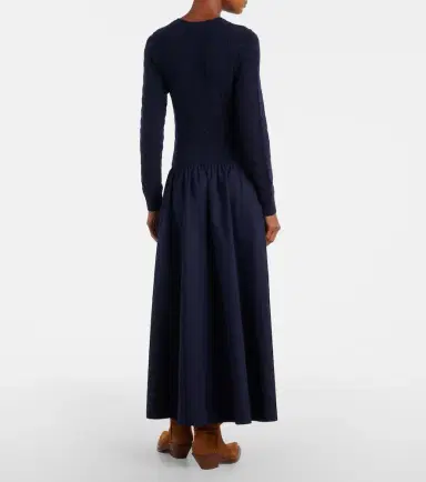 Polo Ralph Lauren Cotton and wool-blend maxi dress | Thumbnail 5 Polo Ralph Lauren Cotton and wool-blend maxi dress | Thumbnail 5