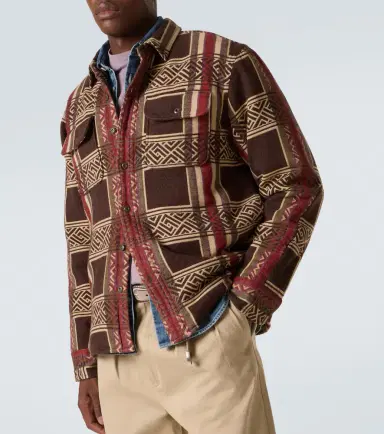 RRL Cotton jacquard overshirt | Thumbnail 4 RRL Cotton jacquard overshirt | Thumbnail 4