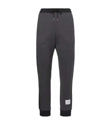 Thom Browne 4-Bar cotton jersey sweatpants | Thumbnail 1 Thom Browne 4-Bar cotton jersey sweatpants | Thumbnail 1