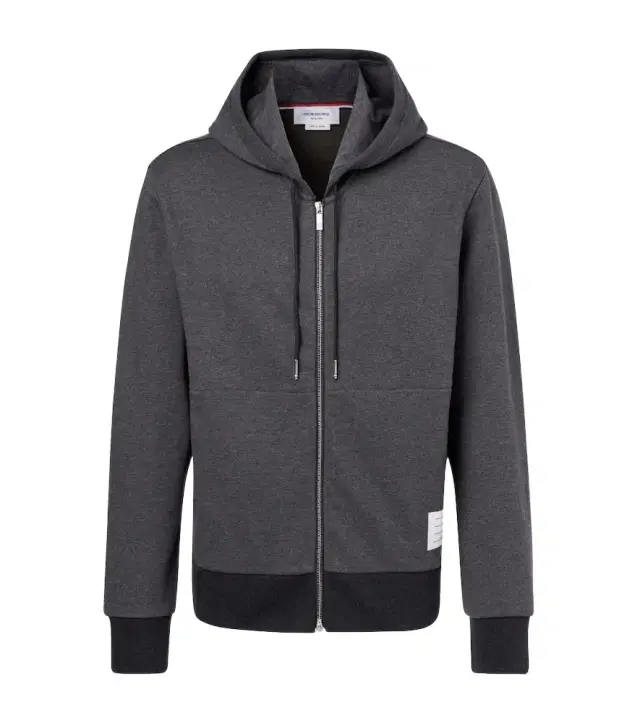 4-Bar cotton jersey zip-up hoodie 4-Bar cotton jersey zip-up hoodie