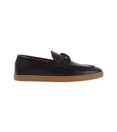 Christian Louboutin Chambeliboat leather slip-on shoes | Thumbnail 1 Christian Louboutin Chambeliboat leather slip-on shoes | Thumbnail 1
