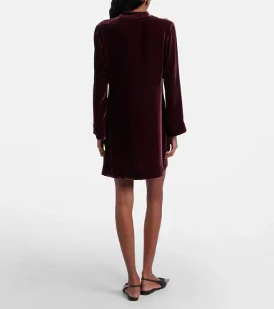 Rixo Delphina velvet minidress | Thumbnail 2 Rixo Delphina velvet minidress | Thumbnail 2