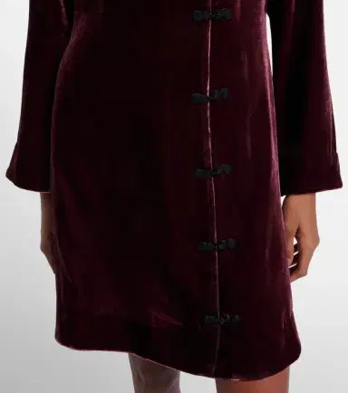 Rixo Delphina velvet minidress | Thumbnail 4 Rixo Delphina velvet minidress | Thumbnail 4