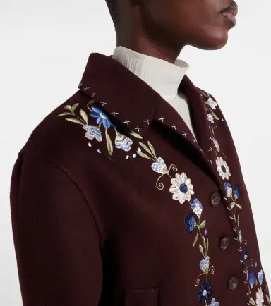 Rixo Jude embroidered wool-blend jacket | Thumbnail 5 Rixo Jude embroidered wool-blend jacket | Thumbnail 5