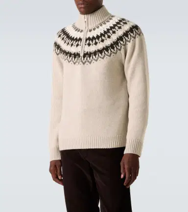 Arch4 Mr Saint Gervais cashmere half-zip sweater | Thumbnail 3 Arch4 Mr Saint Gervais cashmere half-zip sweater | Thumbnail 3