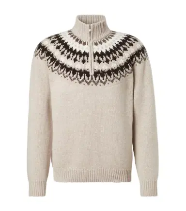 Arch4 Mr Saint Gervais cashmere half-zip sweater | Thumbnail 1 Arch4 Mr Saint Gervais cashmere half-zip sweater | Thumbnail 1