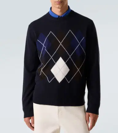 Arch4 Argyle cashmere sweater | Thumbnail 3 Arch4 Argyle cashmere sweater | Thumbnail 3